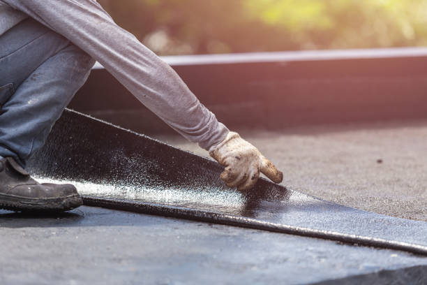 Professional Exterior Waterproofing technician working in Dayton, OH